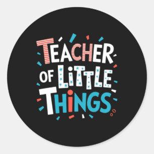 Funny Teaching Teacher Back To School Reading Classic Round Sticker