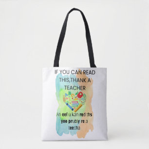 Funny Teaching Tote Gift For Teachers Bag