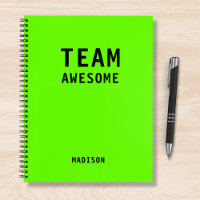 Funny Team Personalised Notes Office Meeting