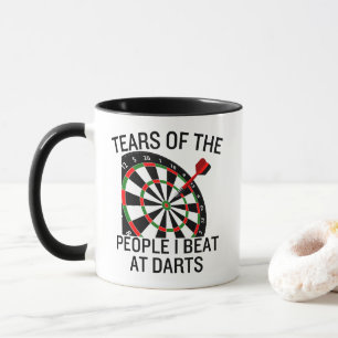 Funny Tears of People I Beat at Darts Coffee Mug