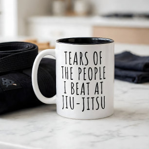 Funny Tears Of The People I Beat At Jiu-Jitsu Mug