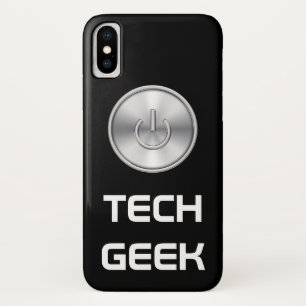 Funny Tech Geek Design iPhone X Case