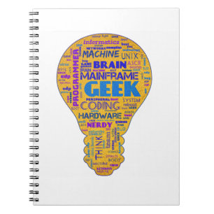Funny Tech Humour Geek - Coders Gift Notebook
