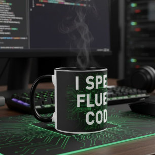  Funny Tech Quote Two-Tone Mug