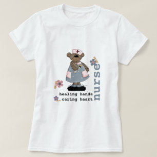 Funny Teddy Bear Nurse T-Shirts