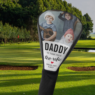 Funny Tee-rific Daddy Photo Golf Head Cover