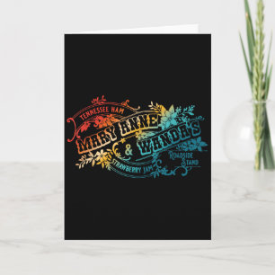 Funny Tennessee-ham Mary Anne &amp; Wandas Strawbe Card