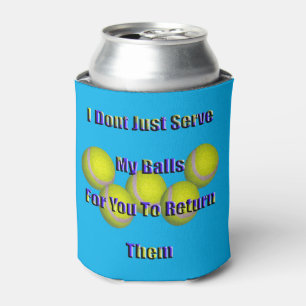 Funny Tennis Balls Return, Can Cooler
