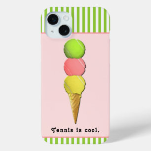Funny Tennis iPhone 15 Mini Case