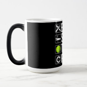 Funny Tennis Player Gift  - Eat Sleep Tennis Magic Mug