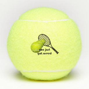 Funny Tennis You Just Got Served Balls