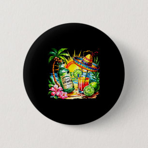 Funny Tequila Drinking Cinco De Mayo Mexican Party 6 Cm Round Badge