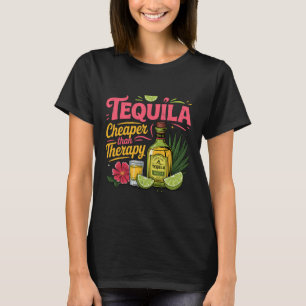 Funny Tequila Drinking Cinco De Mayo Mexican Party T-Shirt