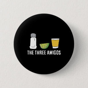 Funny Tequila Love Cinco De Mayo Tequila Salt And  6 Cm Round Badge