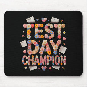 Funny test day champion mode on history science mouse pad