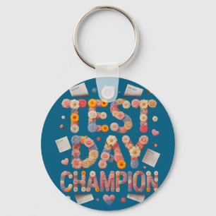 Funny test day champion mode on history scienceFun Key Ring