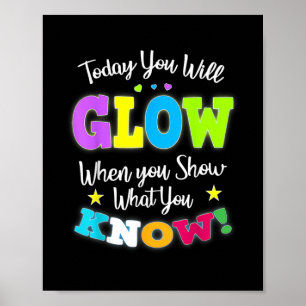 Funny Test Day Mode On Teacher Testing Ideas Poster