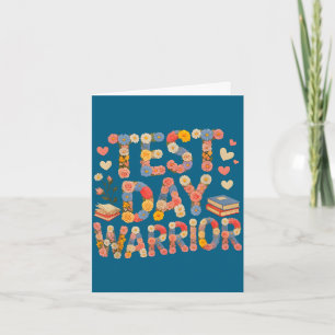 Funny test day warrior bruh science math countdown card
