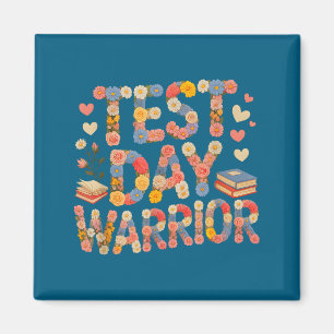 Funny test day warrior bruh science math countdown magnet