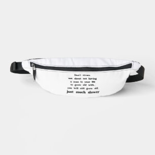 Funny text about women and men. bum bags