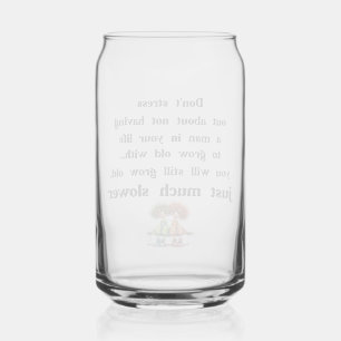 Funny text about women and men can glass