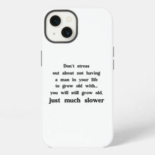 Funny text about women and men. iPhone 13 case