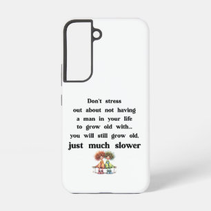 Funny text about women and men samsung galaxy case