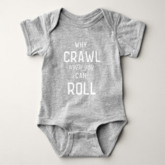 Funny Text Bodysuit or Tshirt for Baby