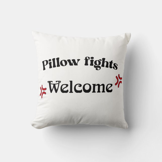 Funny text designs cushion (Front)