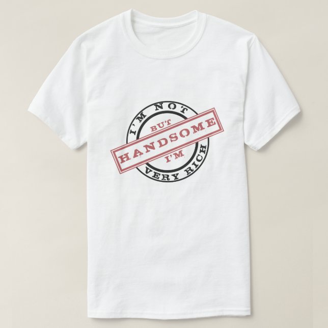Funny Text T-Shirt Customisable (Design Front)