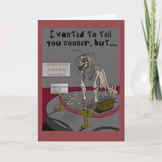 Funny Thank You card (Front)