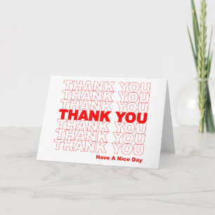 Funny Thank You Design