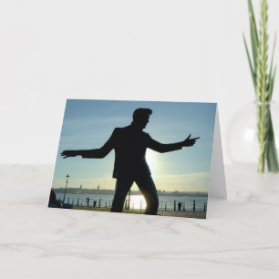 FUNNY THANK YOU VINTAGE RETRO GREETING CARD