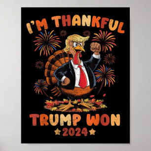 Funny Thanksgiving 2024 Election Winner Shirts Tru Poster