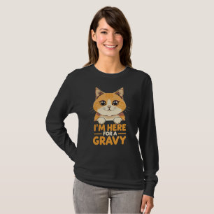 Funny Thanksgiving Cat Shirt 