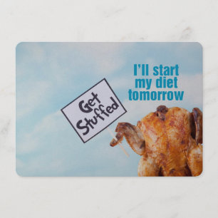 Funny Thanksgiving Day Invite