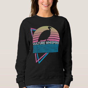 Funny Thanksgiving Day Vulture Retro Vulture Whisp Sweatshirt