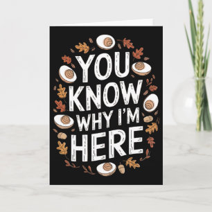 Funny Thanksgiving Deviled Egg Lovers You Know Why Card