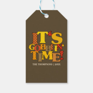 Funny Thanksgiving Dinner Gift Tags