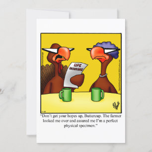 Funny Thanksgiving Dinner Invitation