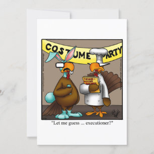 Funny Thanksgiving Dinner Invitation