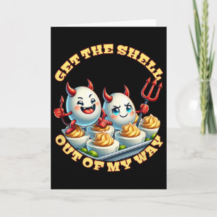 Funny Thanksgiving Dinner You Know Why I'm Here De Card