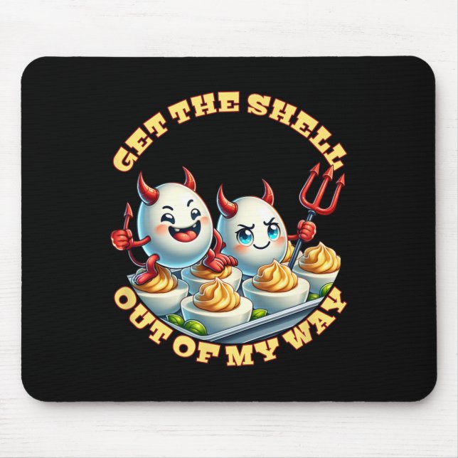 Funny Thanksgiving Dinner You Know Why I'm Here De Mouse Pad (Front)