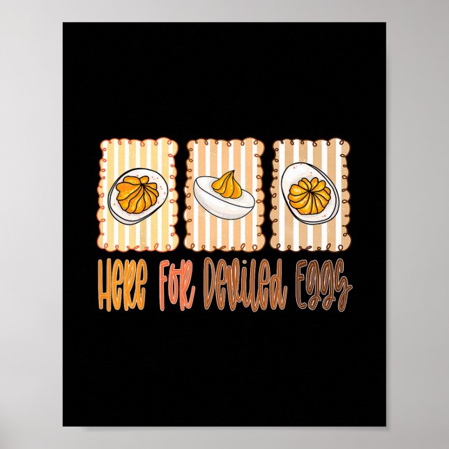 Funny Thanksgiving Dinner You Know Why I'm Here De Poster (Front)