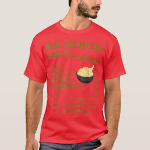 Funny Thanksgiving Food Apparel, Mac-N'Cheese Nutr T-Shirt