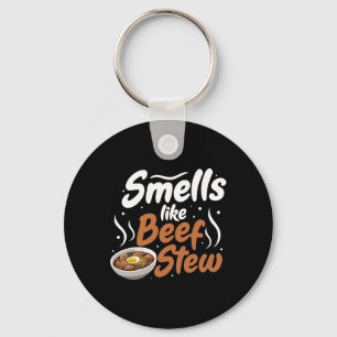 Funny Thanksgiving Food Fans Meme Beef Stew Key Ring