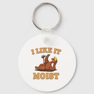 Funny Thanksgiving Foods Family Group Set I LIKE I Key Ring