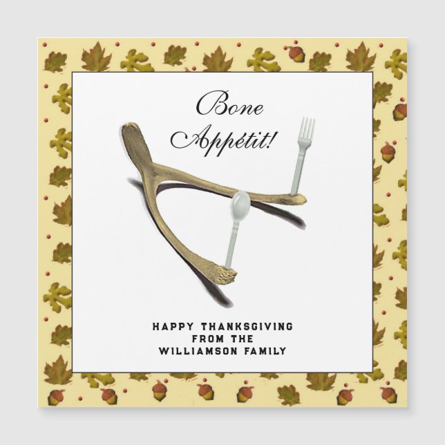 Funny Thanksgiving Gift Cards (Front)