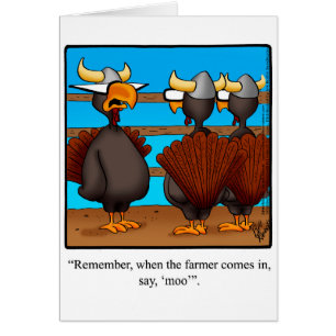 Funny Thanksgiving Greeting Card