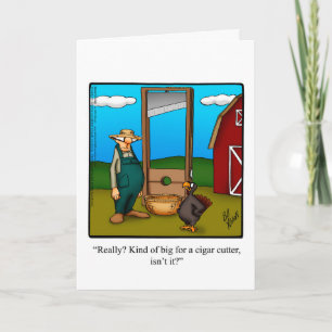 Funny Thanksgiving Greeting Card "Spectickles"